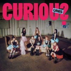UNIS new song album cover, with the song of POPPIN'